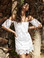 PilyQ Waterlily Faye Cover Up Dress White