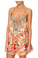 Camilla Strap Top with Tie Front Detail Kimono Kisses