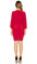 MISA Los Angeles Teget Mini Dress Red