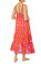 Juliet Dunn London Tribal Tassel Maxi Dress Tomato