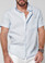 Claudio Milano Short Sleeve Linen Relaxed Shirt Light Blue