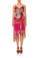 Camilla Asymmetric Wrap Dress with Straps Lounge Hour