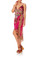 Camilla Asymmetric Wrap Dress with Straps Lounge Hour