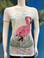 Flirt Exclusive Flamingo Beaded T-shirt White