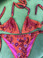 Pin-Up Stars Underwire Bikini Set Indian Print 