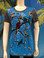 Flirt Exclusive Parrots on Branches Sequenced T-Shirt Light Grey