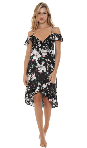2019 Agua Bendita Nightfall Rose Dress