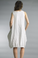 Tempo Paris Linen Rosette Dress 7052CC Beige