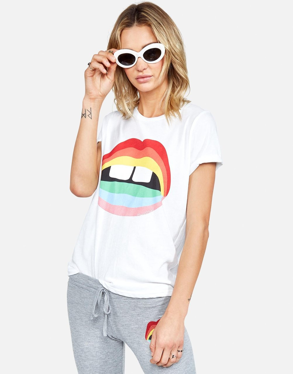 lauren moshi lips shirt