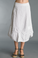 Tempo Paris Bubble Linen Skirt 17003J White