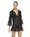 Vix Swimwear Cotton Ruffle Tunic Black