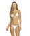 Vix Swimwear Ella Cheeky Triangle Bikini Set Off White