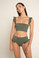 2020 Agua Bendita Palette Susan Penelope Bikini Set Army Green
