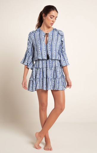 2020 Agua Bendita Olympia Story Xenia Dress
