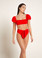 2020 Agua Bendita Palette Calista Isabella Bikini Set Red