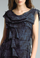 Tempo Paris 2496L Silk Tiered Dress Camo Navy