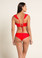2020 Agua Bendita Palette Margot Lola Bikini Set Red