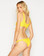 Beach Bunny Swimwear Sage Reese Bikini Set Yellow 