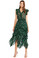 MISA Los Angeles Dakota Dress Green Mini Blooms