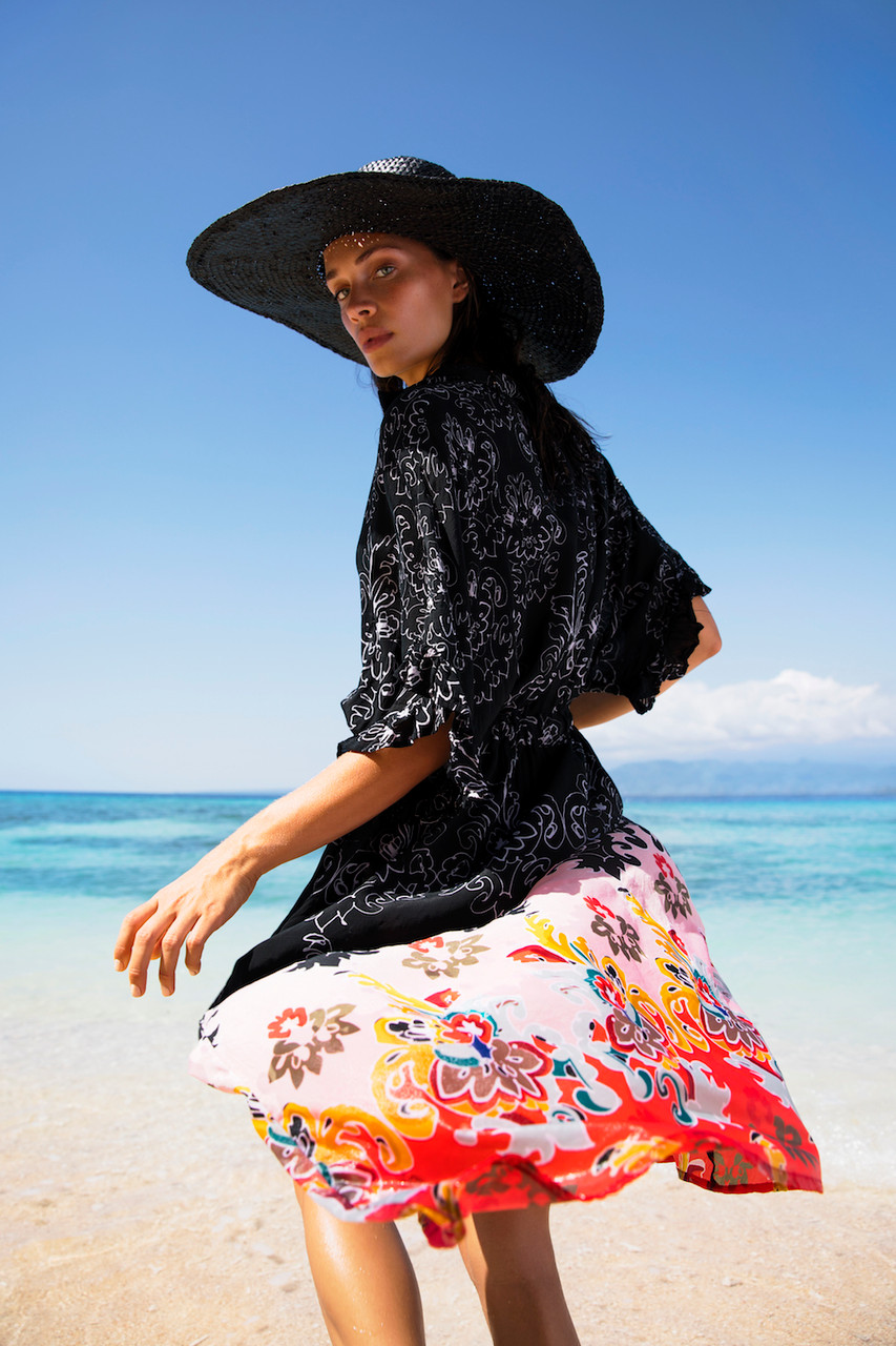 One Season Australia Jasmine Dress Playa Print | Shop Boutique Flirt
