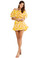 MISA Los Angeles Luella Dress Yellow Washed Wildflower