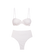 Vix Swimwear Nissi Top with Hot Pant Swimsuit Set Off White Scales