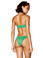 Vix Swimwear Strapless Bikini Set Green Scales