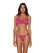 Vix Swimwear Margot Bikini Set Hot Pink Scales