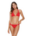 Vix Swimwear Red Pepper Bia Tube Bikini Set
