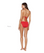 Vix Swimwear Red Pepper Bia Tube Bikini Set