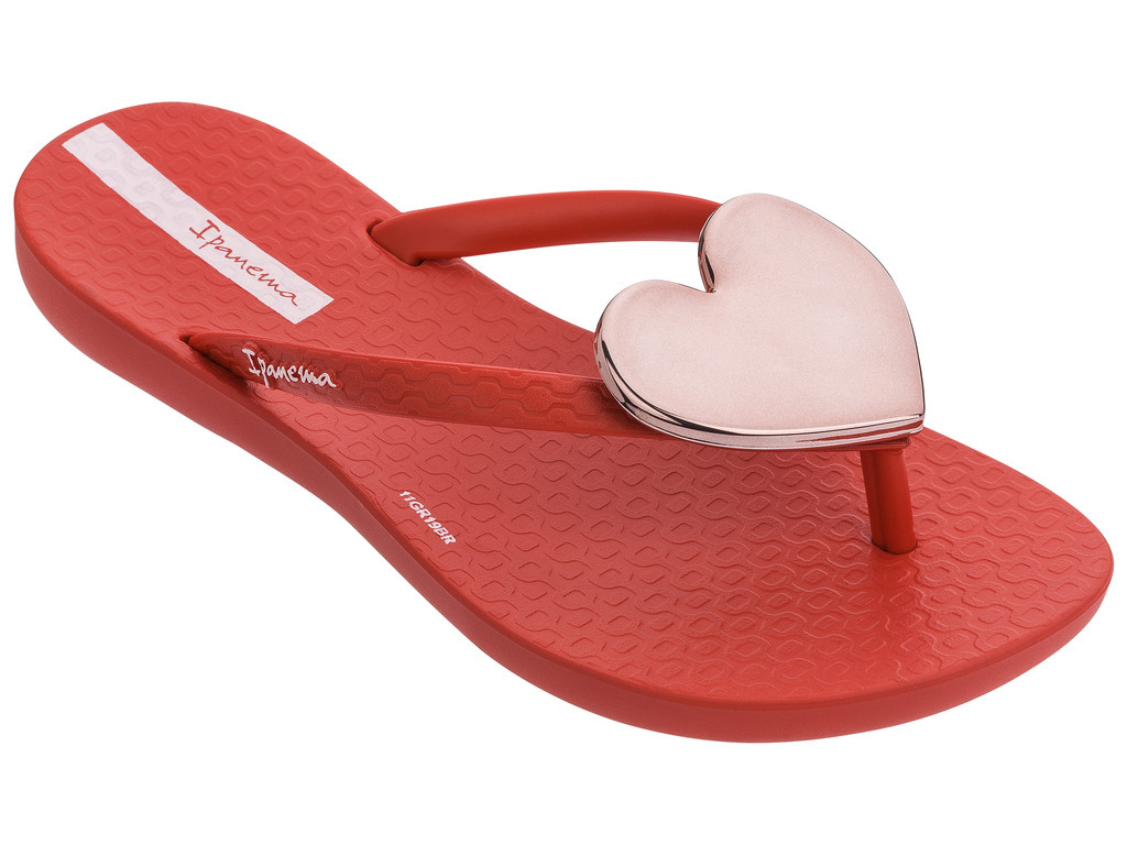 Ipanema red 2025 flip flops