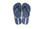 2020 Ipanema Foil Flip Flops Navy