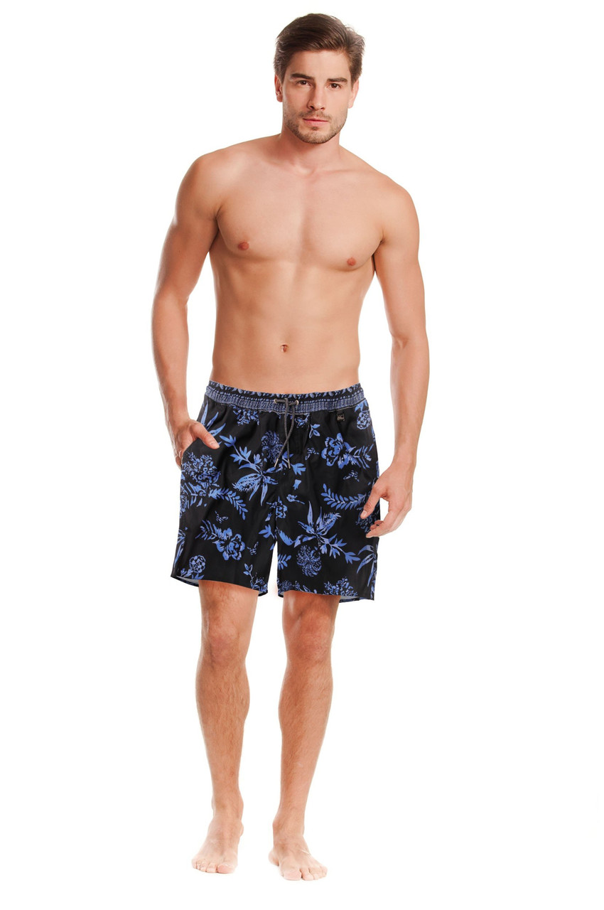 Agua Bendita Men's Swim Shorts Joe Skyflower | Shop Boutique Flirt