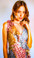 Trisha Paterson Silk Goldie Wrap Dress
