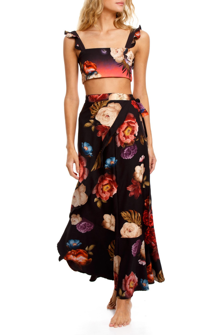 2021 Agua Bendita Shade Brasil Wrap Skirt | Shop Boutique Flirt