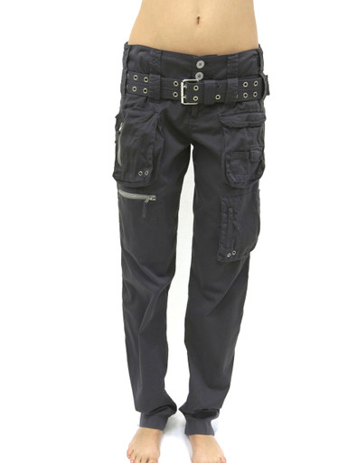 Pete and Greta Sateen Cargo Pants Weathered Brown | Shop