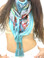 Johnny Was Silk Scarf Thai