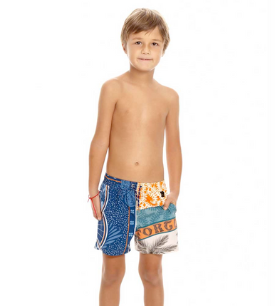 Agua Bendita Boy's Swim Shorts Nick Arabella | Shop Boutique Flirt