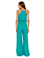 Vix Swimwear Tahiti Linen Nora Jumpsuit Teal