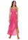 Vix Swimwear Brigitte Pink Cutout Dress