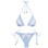 Vix Swimwear Wave Triangle Bikini Set Light Blue