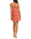 Vix Swimwear Fiorella Mel Short Dress Red