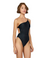 Vix Swimwear Solid Iris One Piece Swimsuit Black