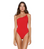 Vix Swimwear Milano Iris One Piece Swimsuit Red