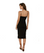 Vix Swimwear Firenze Corsage Midi Dress Black