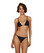 Vix Swimwear Solid Beads Tri Bikini Set Black