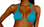 Vix Swimwear Bia Tube Bikini Set Turquoise