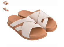 Zaxy Genex Sandals Off White Caramel