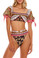 Agua Bendita Antiq Print Eileen Lilith Bikini Set