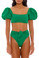 Agua Bendita Balam Palette Calista Isabella Bikini Set Green